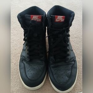 Nike Jordan Shoes Black Retro 1 High OG "Yin Yang" Size 11.   FL